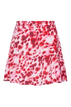 Fusta Pieces Pcandy Hw Short Pink Tulle Abstract