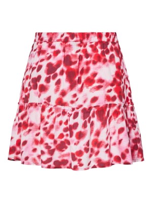 Fusta Pieces Pcandy Hw Short Pink Tulle Abstract
