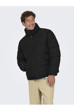 Geaca Barbati Only&Sons Onspack Life Puffer Black