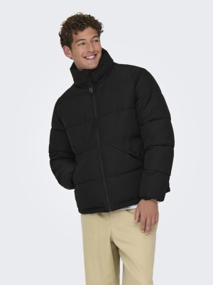Geaca Barbati Only&Sons Onspack Life Puffer Black