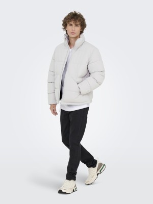 Geaca Barbati Only&Sons Onspack Life Puffer Vapor Blue