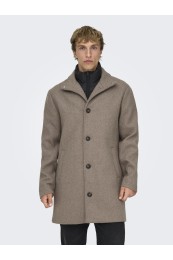 Palton Barbati Only&Sons Onsarlem Wool Greige