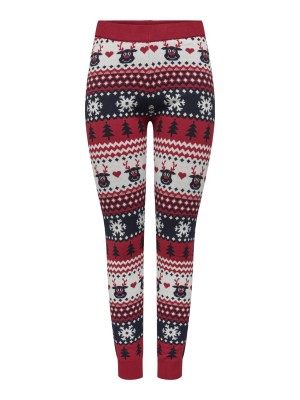 Pantaloni Dama Only Onlxmas Reinder Chili Peper