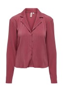 Camasa Dama Only Onllea Emily V-Neck Plisse Rapture Rose
