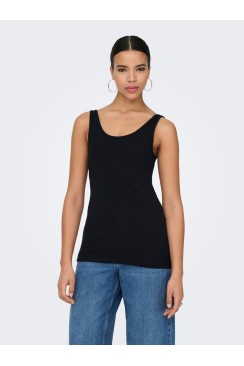 Maieu Dama Only Onllive Love Tank Black
