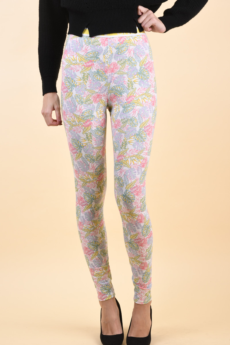 Colanti Dama Only Liga Printed Sunshine